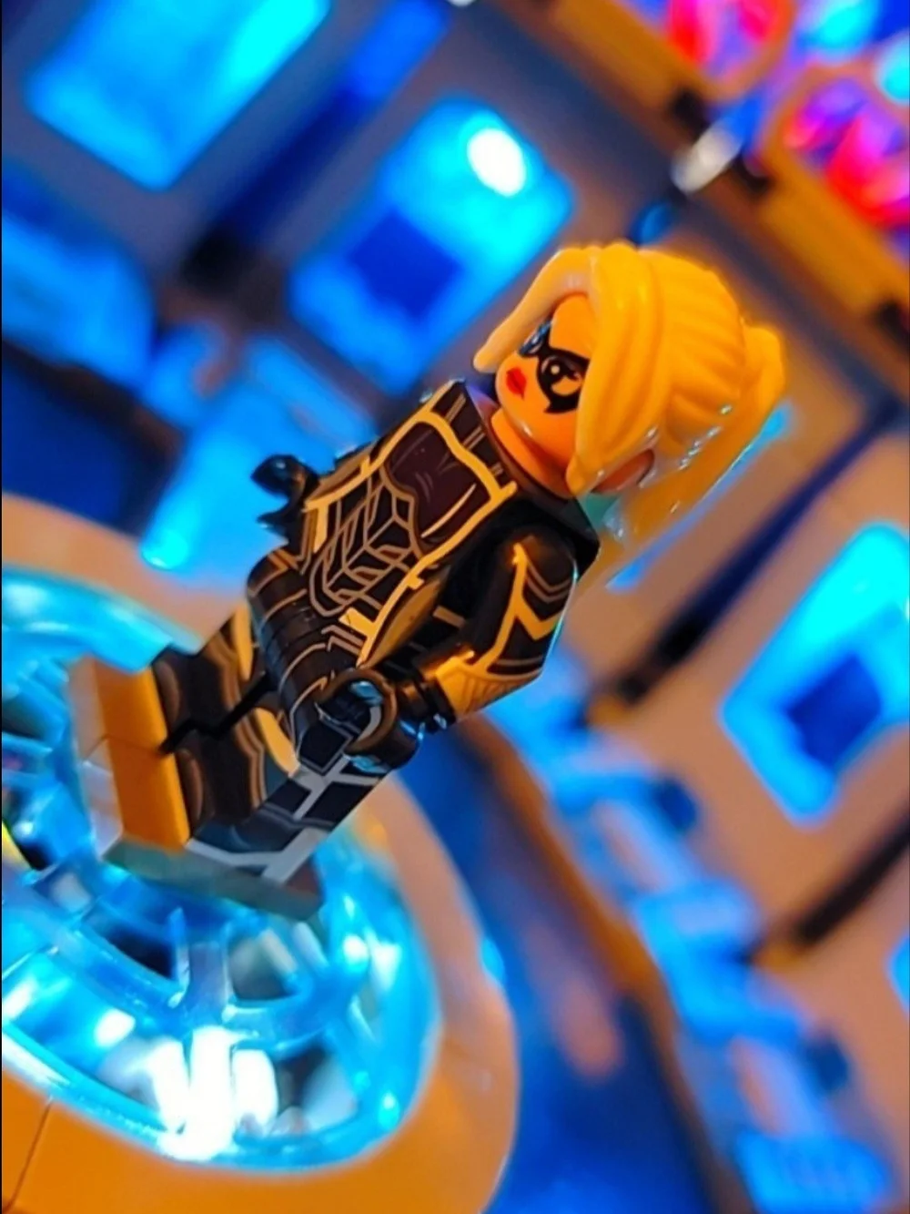 Spiderman Black Cat Minifigure Lego Compatible